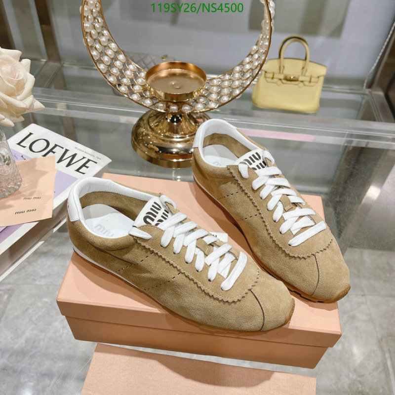 Miu Miu-Women Shoes Code: NS4500 $: 119USD