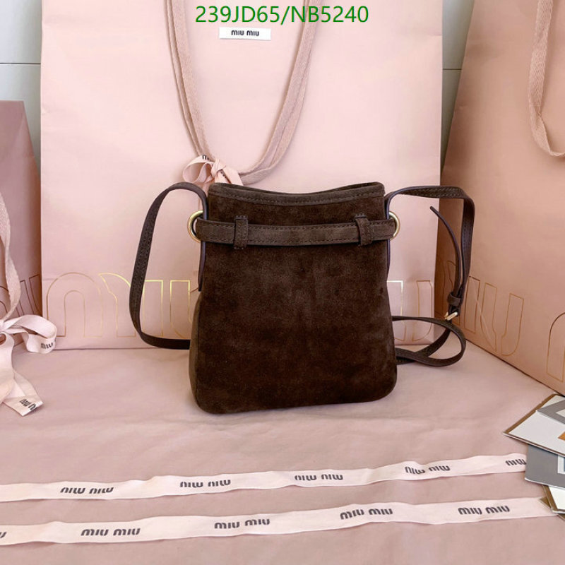 Miu Miu-Bag-Mirror Quality Code: NB5240 $: 239USD