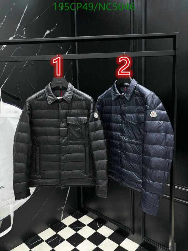 Moncler-Down jacket Men Code: NC5046 $: 195USD