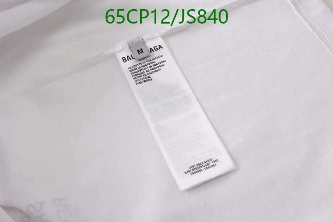 Balenciaga-Clothing Code: JS840 $: 65USD