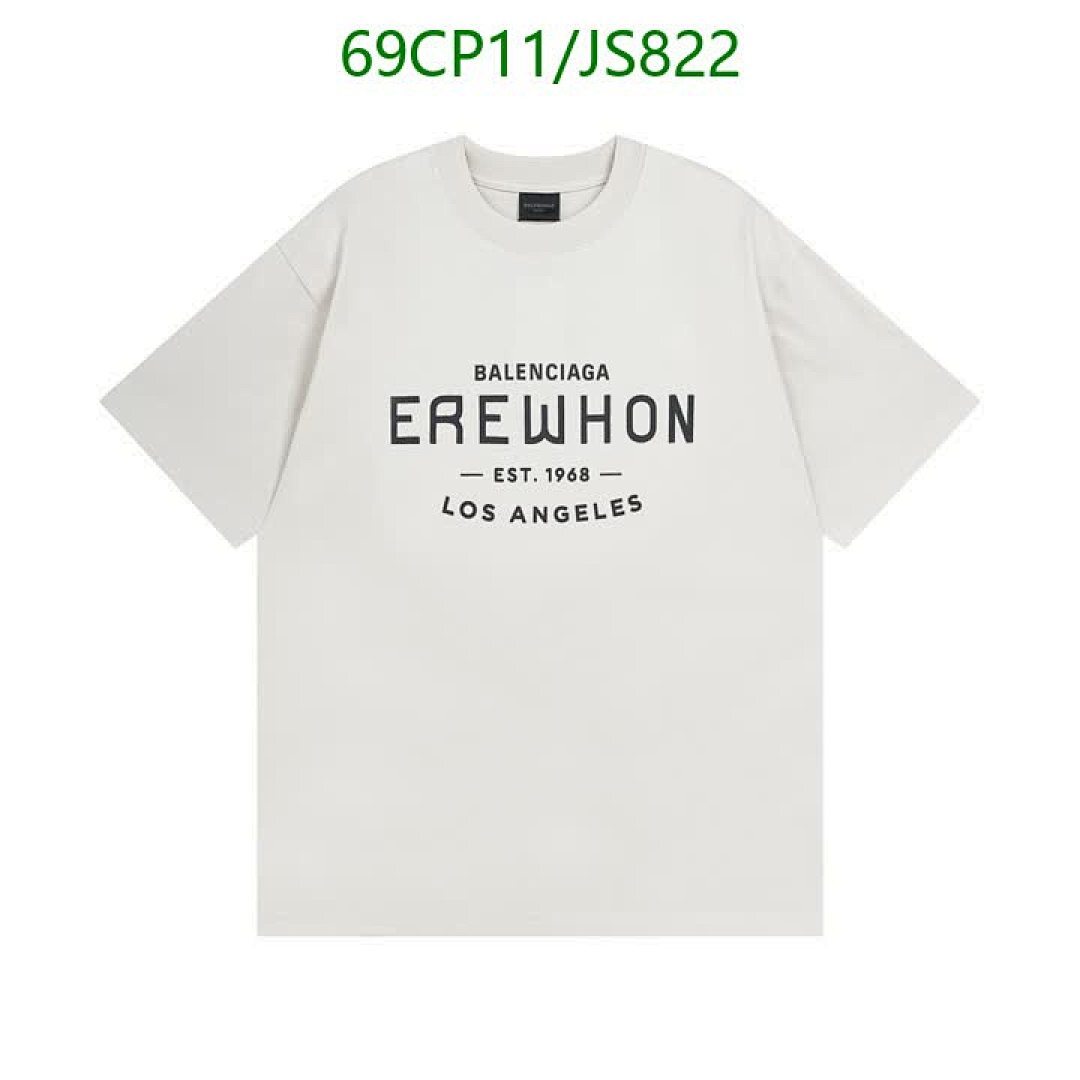 Balenciaga-Clothing Code: JS822 $: 69USD