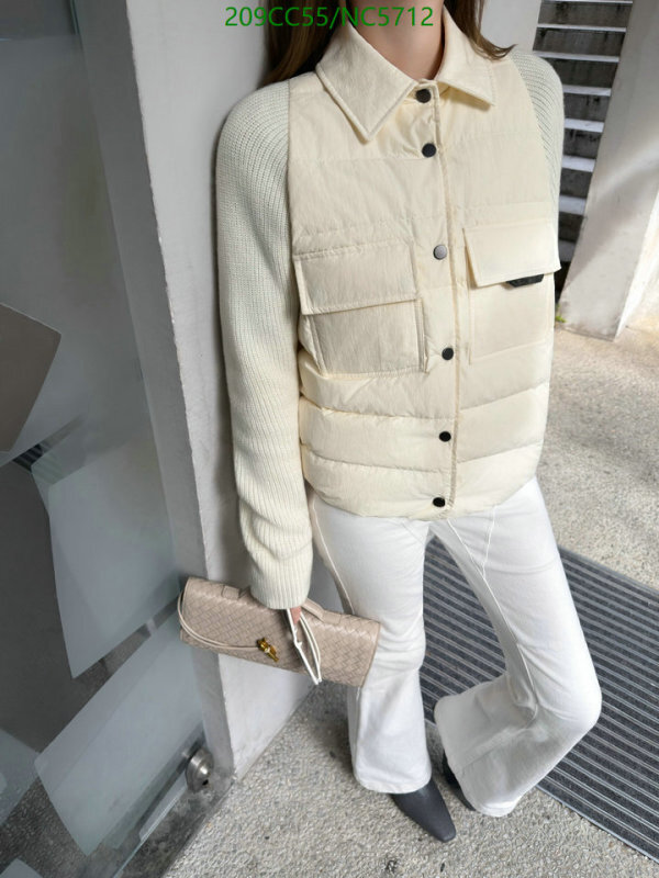 Brunello Cucinelli-Down jacket Women Code: NC5712 $: 209USD