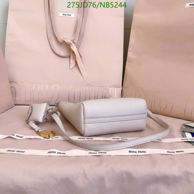 Miu Miu-Bag-Mirror Quality Code: NB5244 $: 275USD