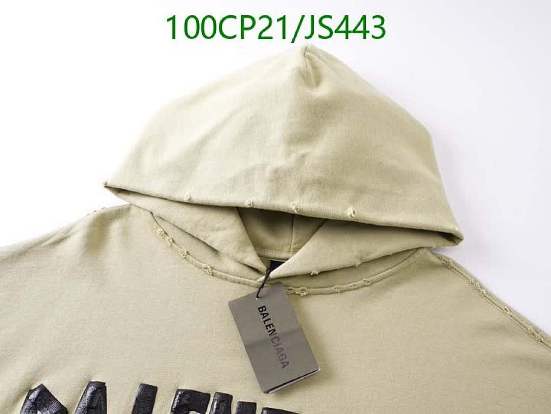 Balenciaga-Clothing Code: JS443 $: 100USD