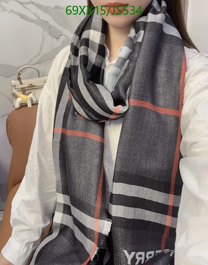 Burberry-Scarf Code: JS534 $: 69USD