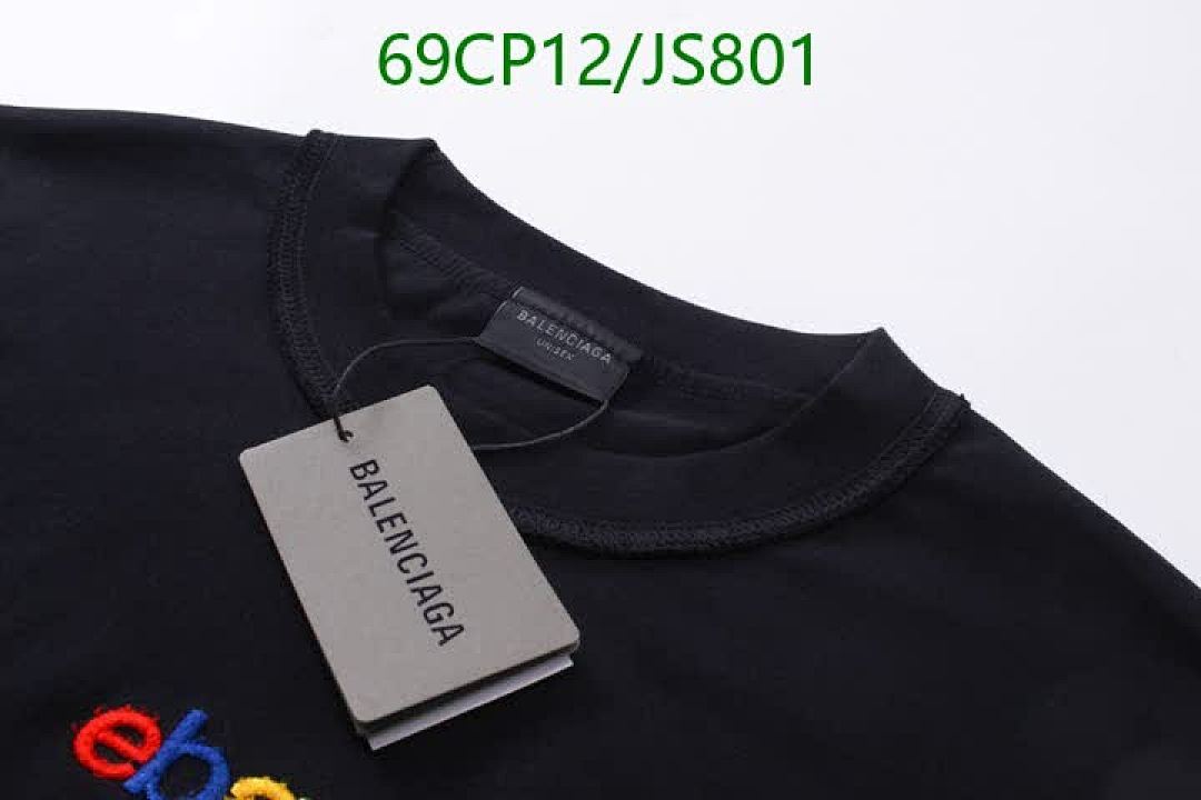 Balenciaga-Clothing Code: JS801 $: 69USD