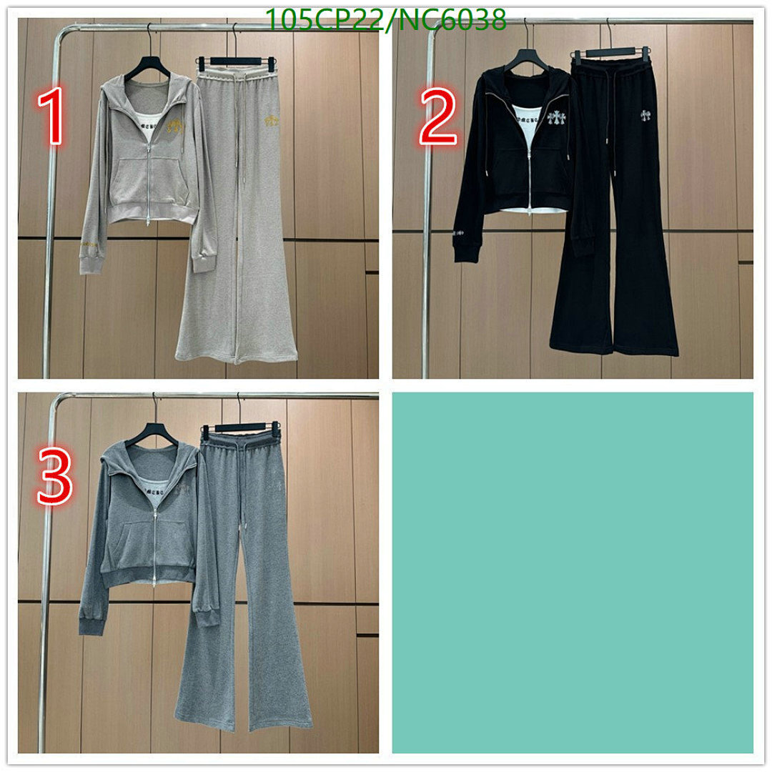 Chrome Hearts-Clothing Code: NC6038 $: 105USD