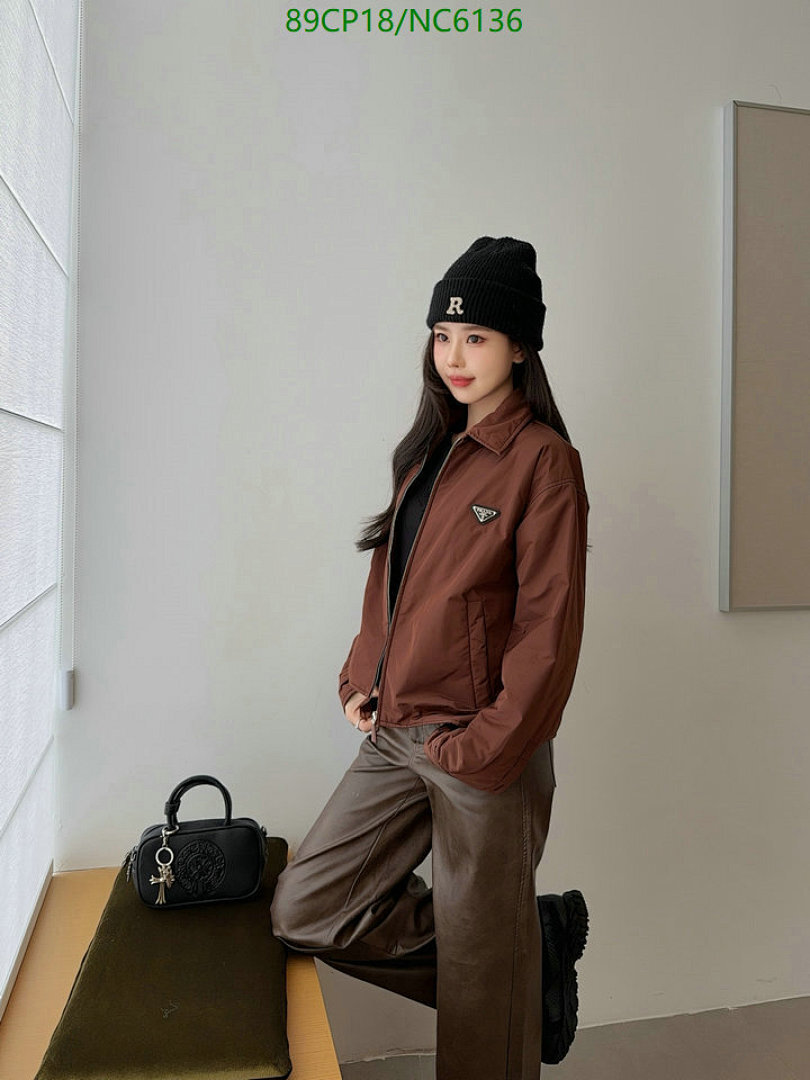 Prada-Clothing Code: NC6136 $: 89USD