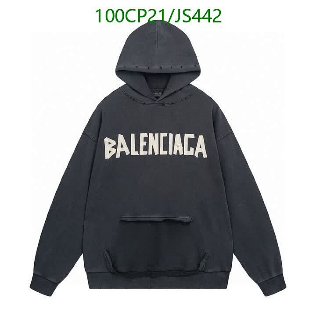 Balenciaga-Clothing Code: JS442 $: 100USD