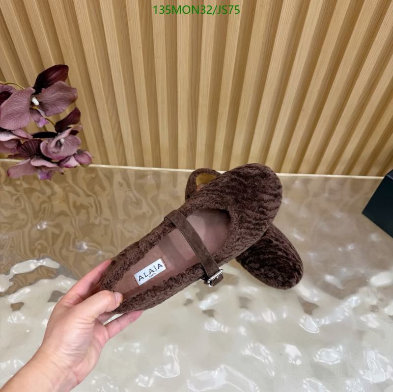 ALAIA-Women Shoes Code: JS75 $: 135USD