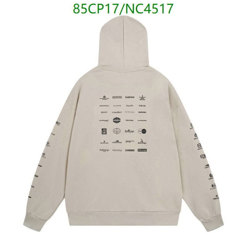 Balenciaga-Clothing Code: NC4517 $: 85USD
