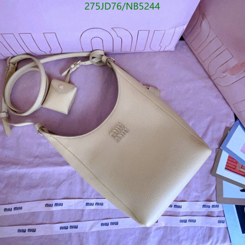 Miu Miu-Bag-Mirror Quality Code: NB5244 $: 275USD