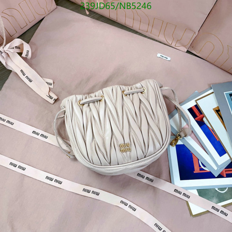 Miu Miu-Bag-Mirror Quality Code: NB5246 $: 239USD