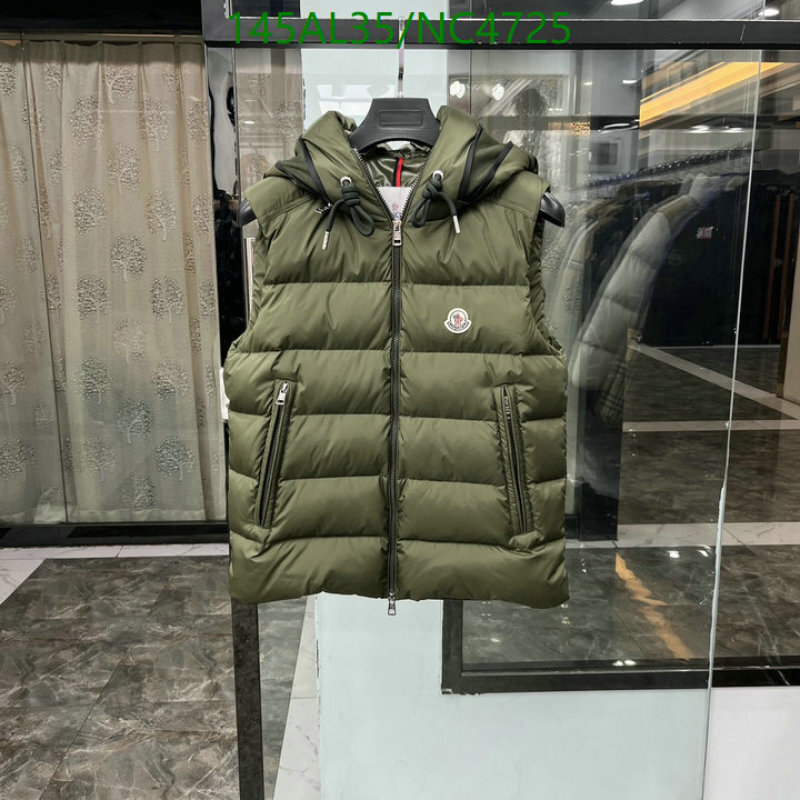 Moncler-Down jacket Men Code: NC4725 $: 145USD