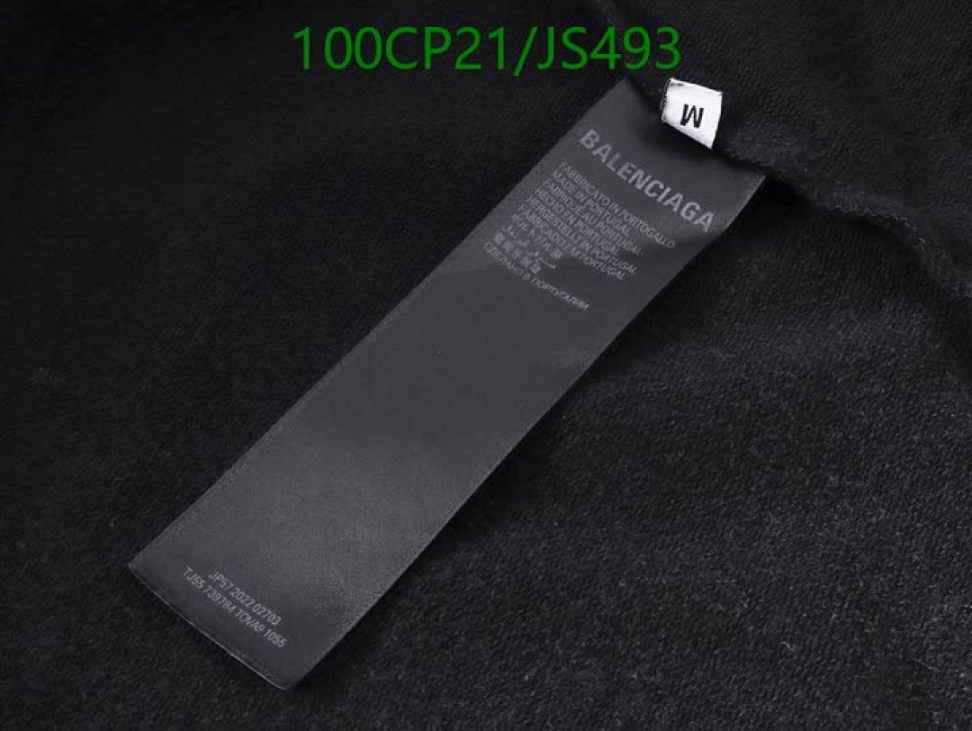 Balenciaga-Clothing Code: JS493 $: 100USD