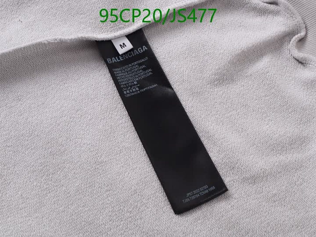 Balenciaga-Clothing Code: JS477 $: 95USD