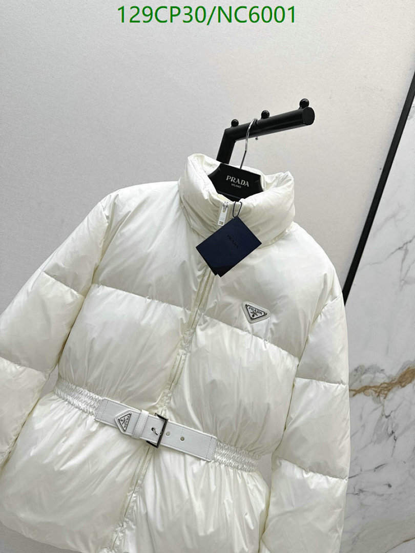 Prada-Down jacket Women Code: NC6001 $: 129USD