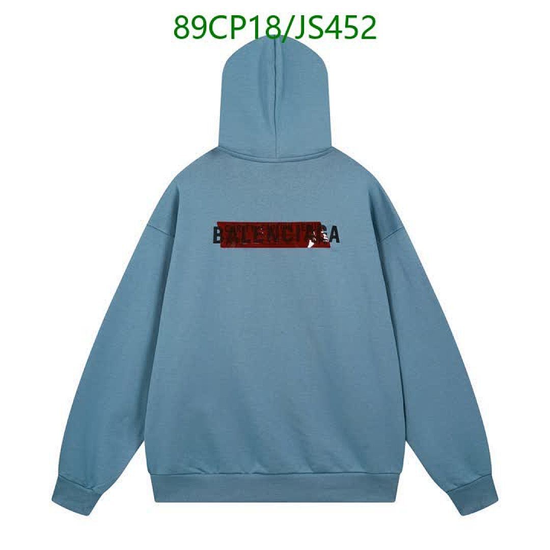 Balenciaga-Clothing Code: JS452 $: 89USD