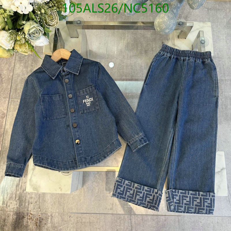 Fendi-Kids clothing Code: NC5160 $: 105USD