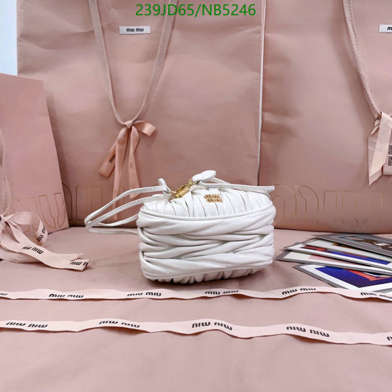 Miu Miu-Bag-Mirror Quality Code: NB5246 $: 239USD