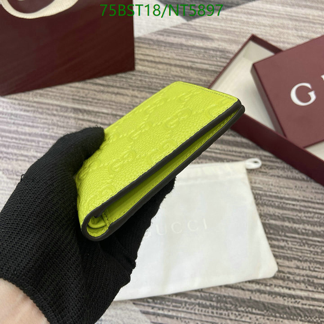 Gucci-Wallet Mirror Quality Code: NT5897 $: 75USD