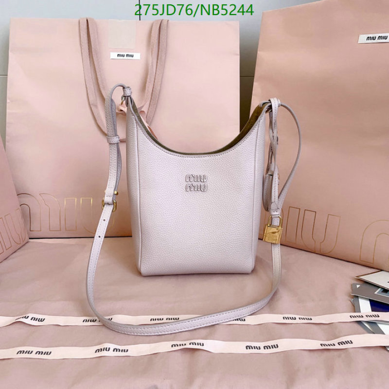 Miu Miu-Bag-Mirror Quality Code: NB5244 $: 275USD