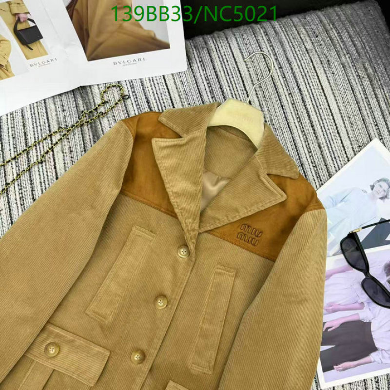 MIUMIU-Clothing Code: NC5021 $: 139USD