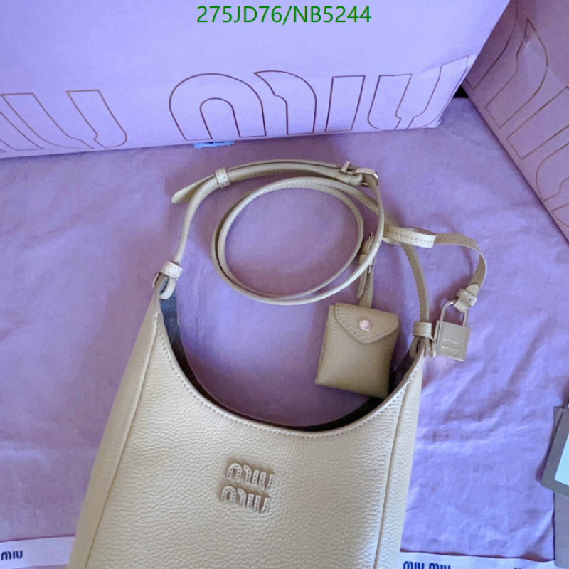 Miu Miu-Bag-Mirror Quality Code: NB5244 $: 275USD