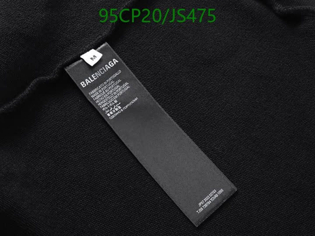 Balenciaga-Clothing Code: JS475 $: 95USD