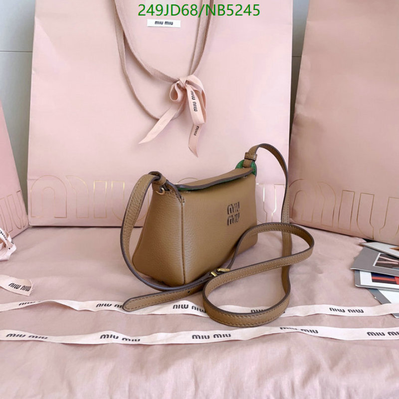 Miu Miu-Bag-Mirror Quality Code: NB5245 $: 249USD