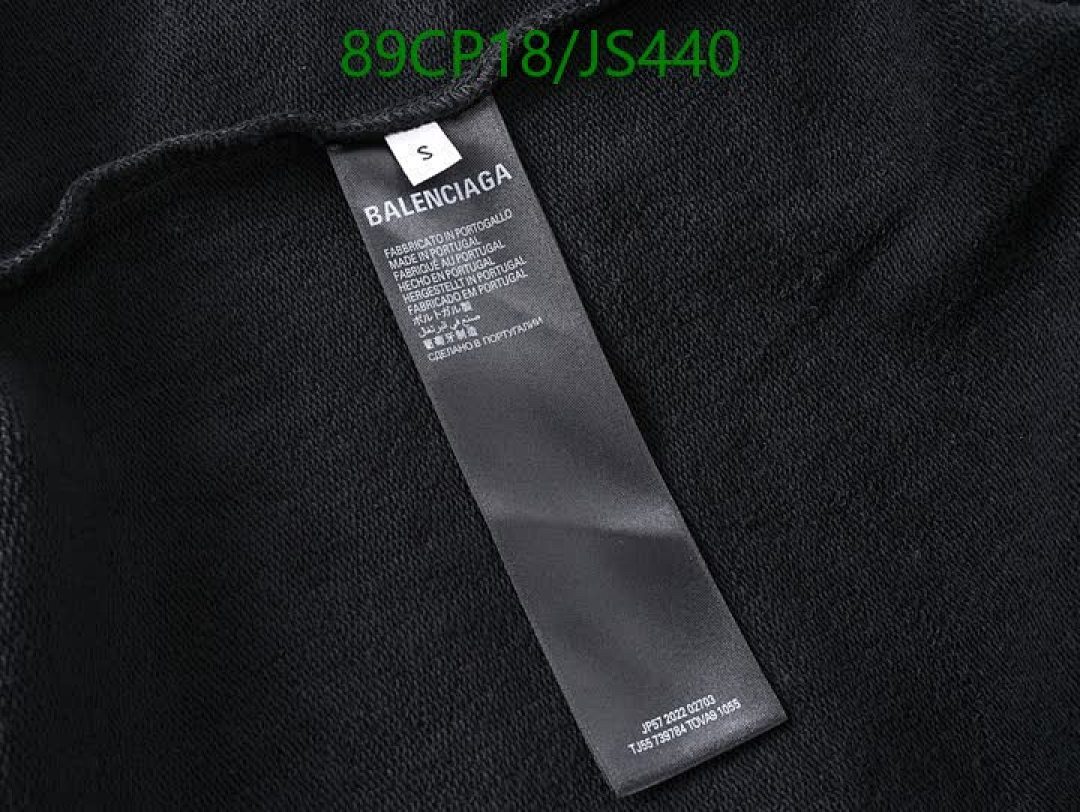 Balenciaga-Clothing Code: JS440 $: 89USD