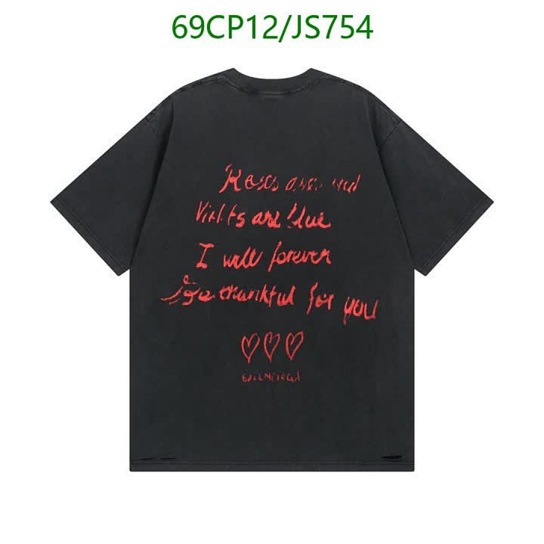 Balenciaga-Clothing Code: JS754 $: 69USD