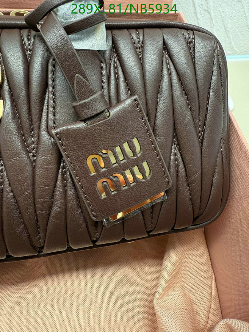 Miu Miu-Bag-Mirror Quality Code: NB5934 $: 289USD