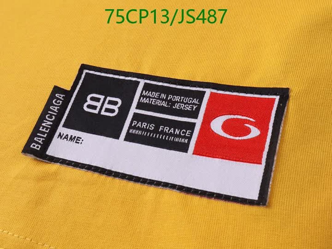 Balenciaga-Clothing Code: JS487 $: 75USD