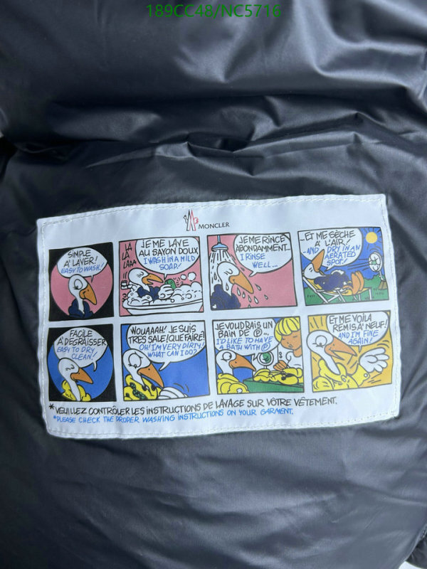 Moncler-Down jacket Women Code: NC5716 $: 189USD