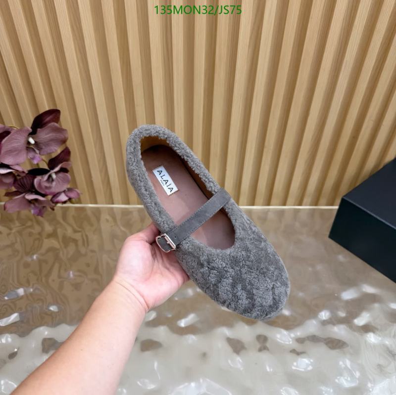 ALAIA-Women Shoes Code: JS75 $: 135USD