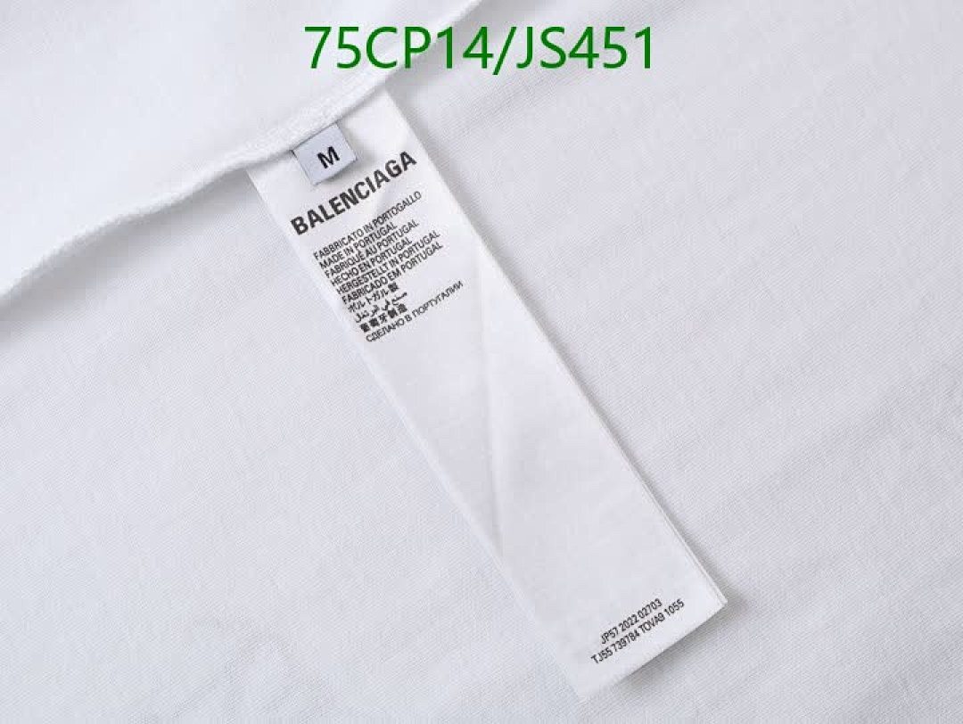 Balenciaga-Clothing Code: JS451 $: 75USD