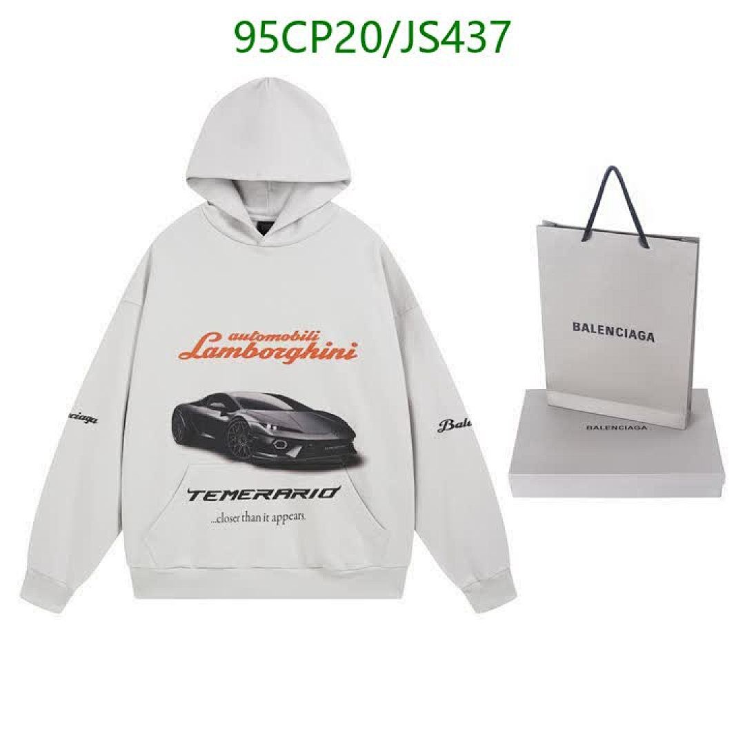Balenciaga-Clothing Code: JS437 $: 95USD