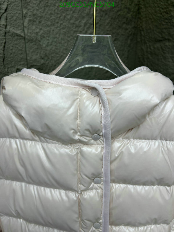 Moncler-Down jacket Women Code: NC5704 $: 209USD