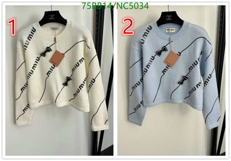 MIUMIU-Clothing Code: NC5034 $: 75USD