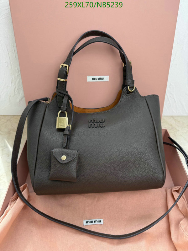 Miu Miu-Bag-Mirror Quality Code: NB5239 $: 259USD