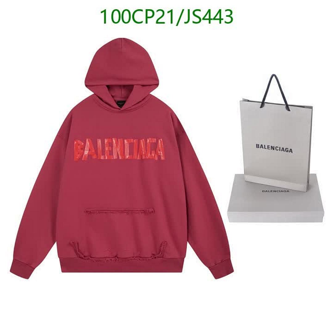 Balenciaga-Clothing Code: JS443 $: 100USD