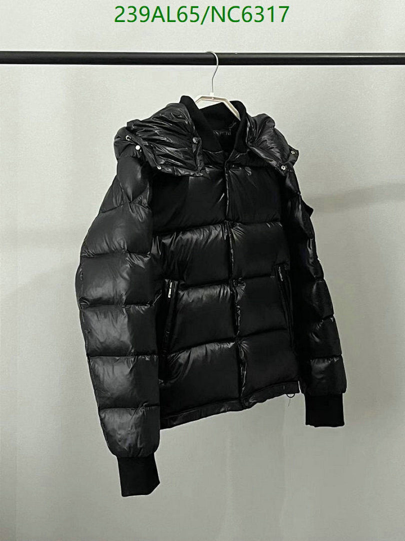 Moncler-Down jacket Men Code: NC6317 $: 239USD