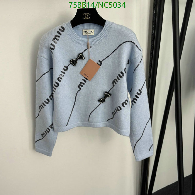 MIUMIU-Clothing Code: NC5034 $: 75USD