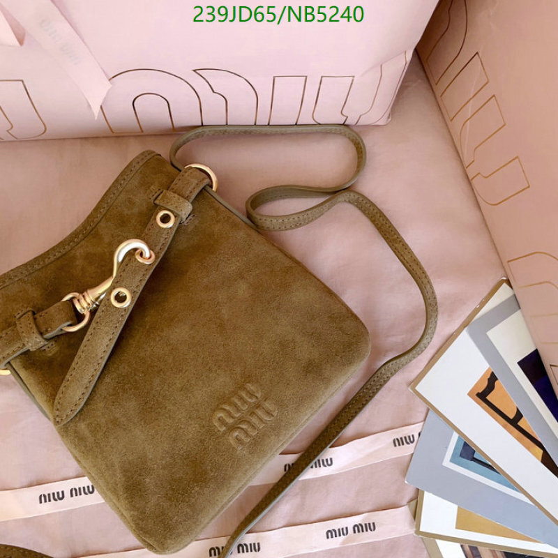 Miu Miu-Bag-Mirror Quality Code: NB5240 $: 239USD