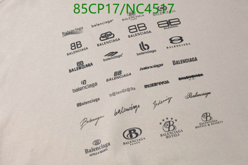 Balenciaga-Clothing Code: NC4517 $: 85USD