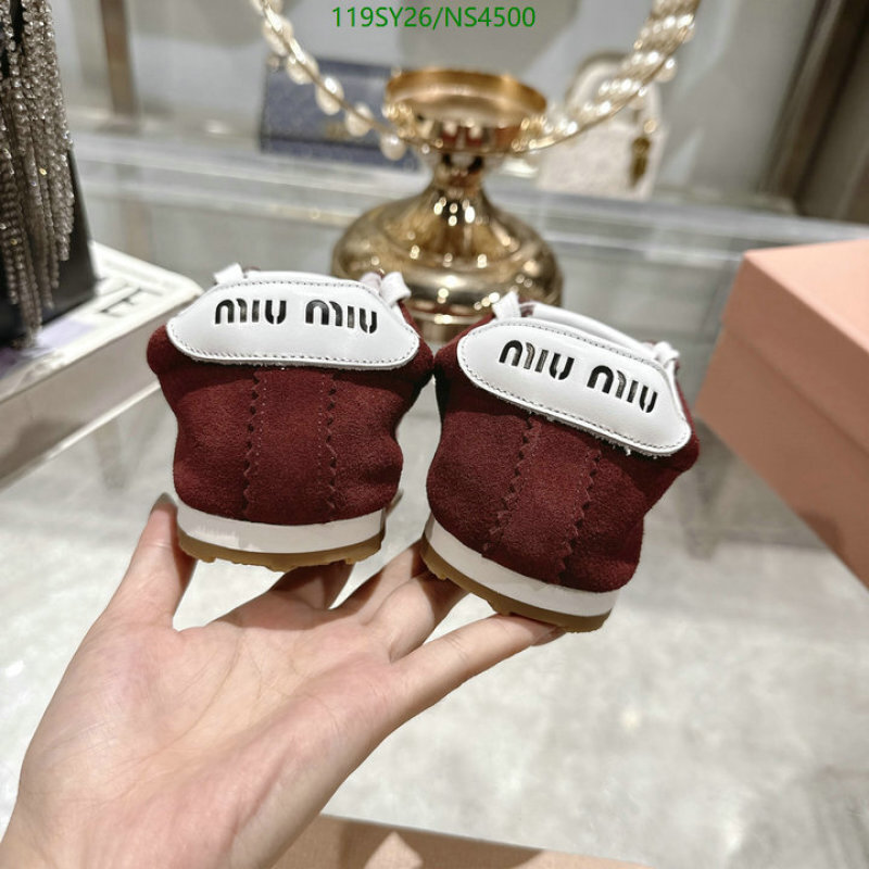 Miu Miu-Women Shoes Code: NS4500 $: 119USD