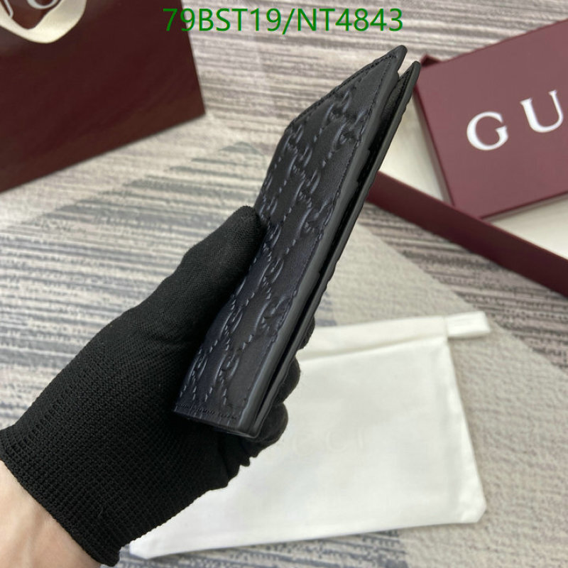 Gucci-Wallet Mirror Quality Code: NT4843 $: 79USD