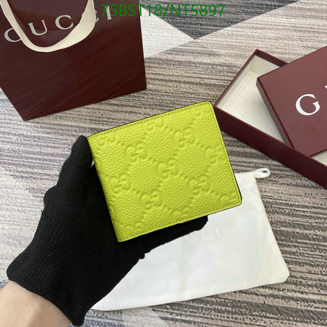 Gucci-Wallet Mirror Quality Code: NT5897 $: 75USD