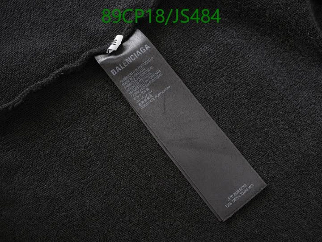 Balenciaga-Clothing Code: JS484 $: 89USD